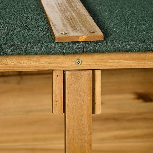 Compact Garden Storage Shed with Movable Table -Secure & Weather-Resistant 140x75x157cm